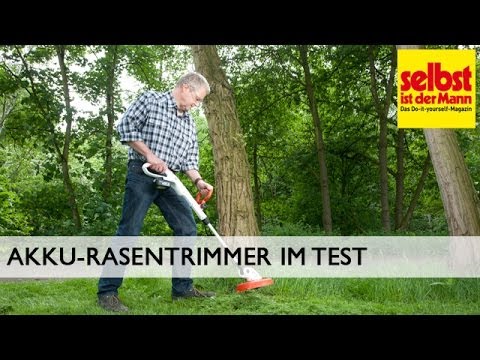 Akku-Rasentrimmer im Test