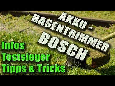 Akku Rastentrimmer von Bosch | Infos, Tipps und Testsieger | Akku-RasenTrimmer-Tests.de